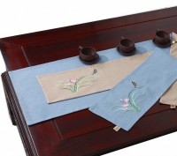 SKTR006 custom-made tea tablecloth style making embroidery tablecloth style custom tablecloth style tablecloth towel conference tablecloth hotel tablecloth tablecloth factory tablecloth price detail view-25